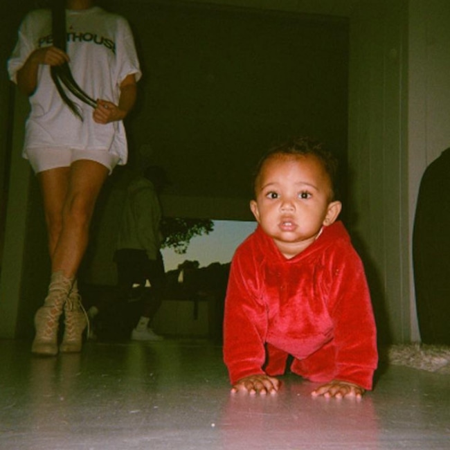Saint West, Instagram
